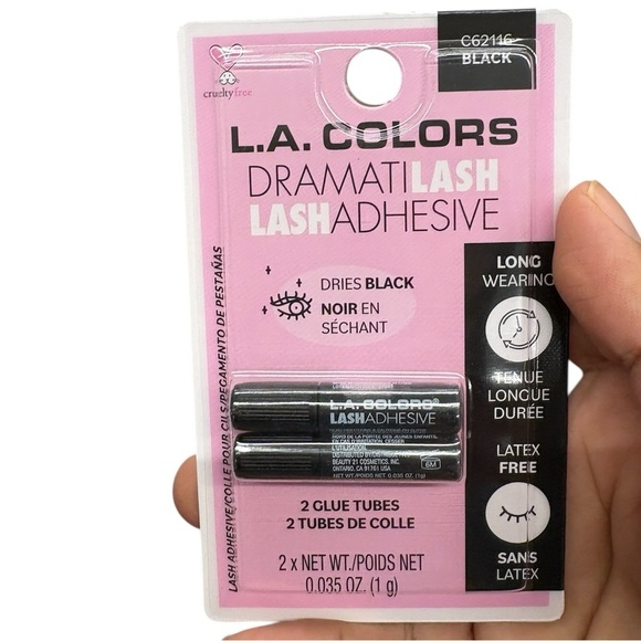 L.A. Colors Lash Adhesive and Ioni 3D Faux Mink Lashes Set - Picture 3 of 3